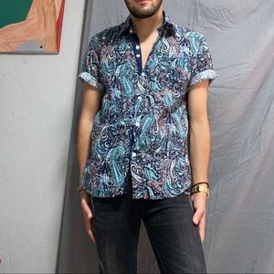 Paisley Button Down